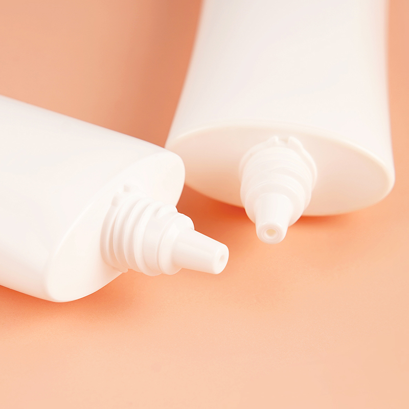 40ml 60ml 80ml White Plástico Plástico Plástico Tubo de Protetor solar Limpador Limpador Tubo de embalagem de Creme de Creme de Mão Tubo Cosmético Tubo com Tampa
