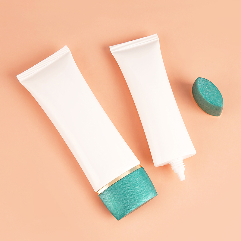40ml 60ml 80ml White Plástico Plástico Plástico Tubo de Protetor solar Limpador Limpador Tubo de embalagem de Creme de Creme de Mão Tubo Cosmético Tubo com Tampa
