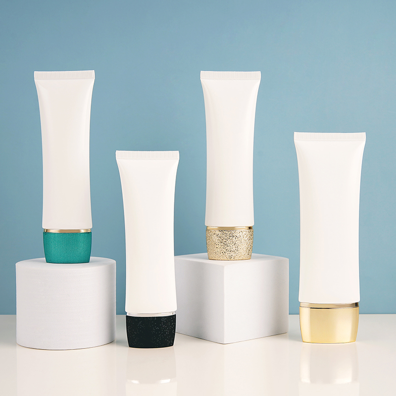 40ml 60ml 80ml White Plástico Plástico Plástico Tubo de Protetor solar Limpador Limpador Tubo de embalagem de Creme de Creme de Mão Tubo Cosmético Tubo com Tampa