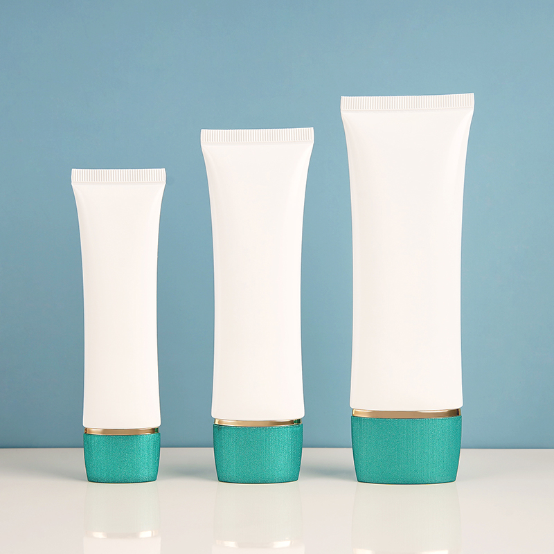 40ml 60ml 80ml White Plástico Plástico Plástico Tubo de Protetor solar Limpador Limpador Tubo de embalagem de Creme de Creme de Mão Tubo Cosmético Tubo com Tampa