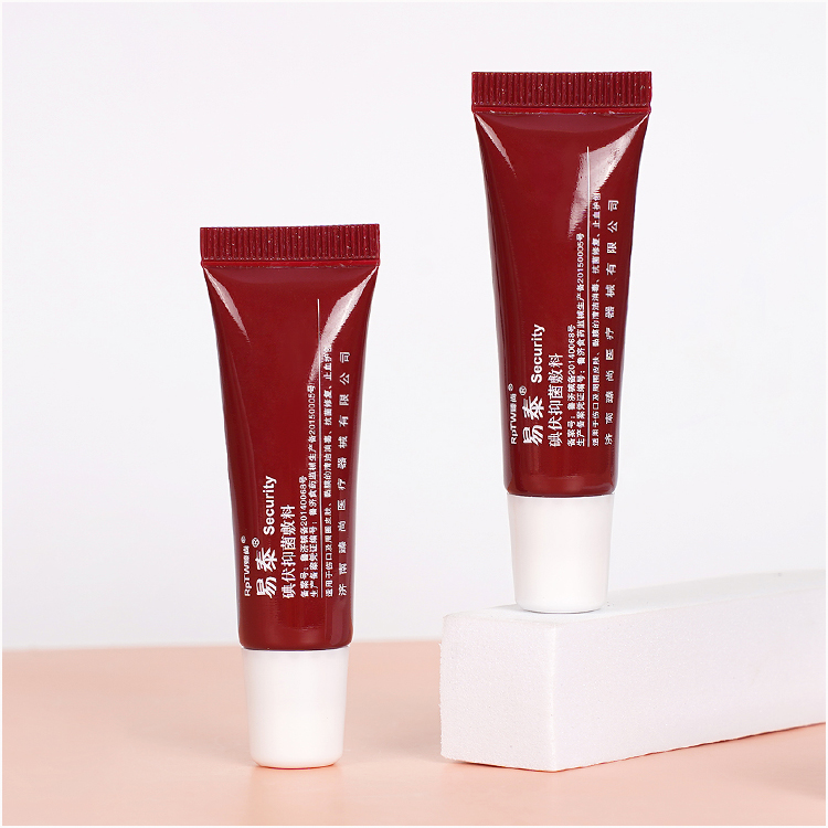 Aplicador de creme para os olhos com tubo de aperto de brilho labial 10ml quente